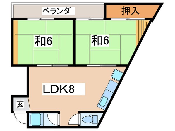 昭和ビルの物件間取画像